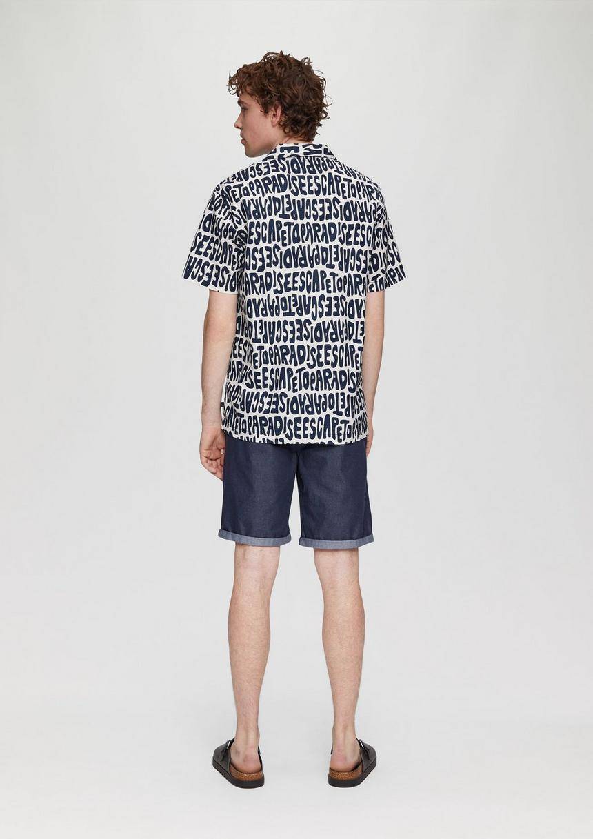 S.Oliver Kurzarmhemd Mit All-over-Print