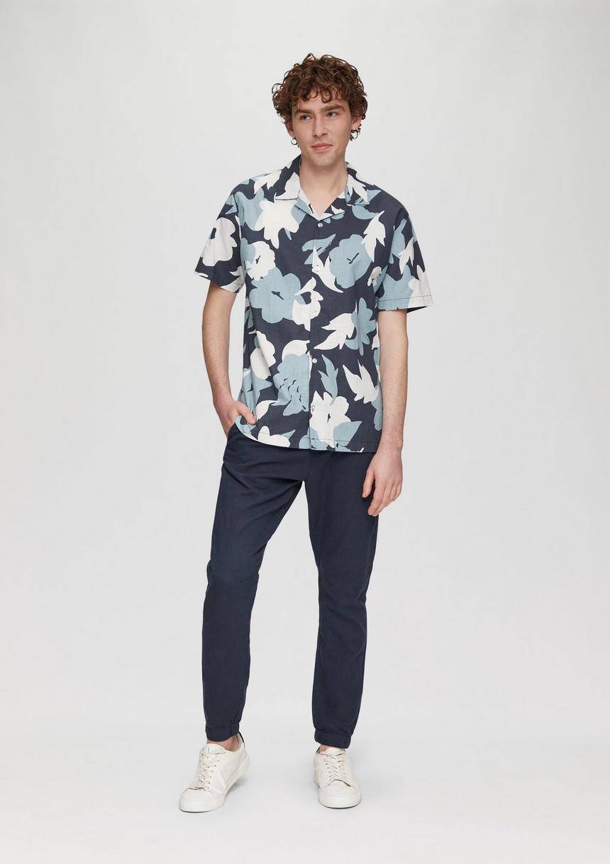 S.Oliver Kurzarmhemd Mit All-over-Print
