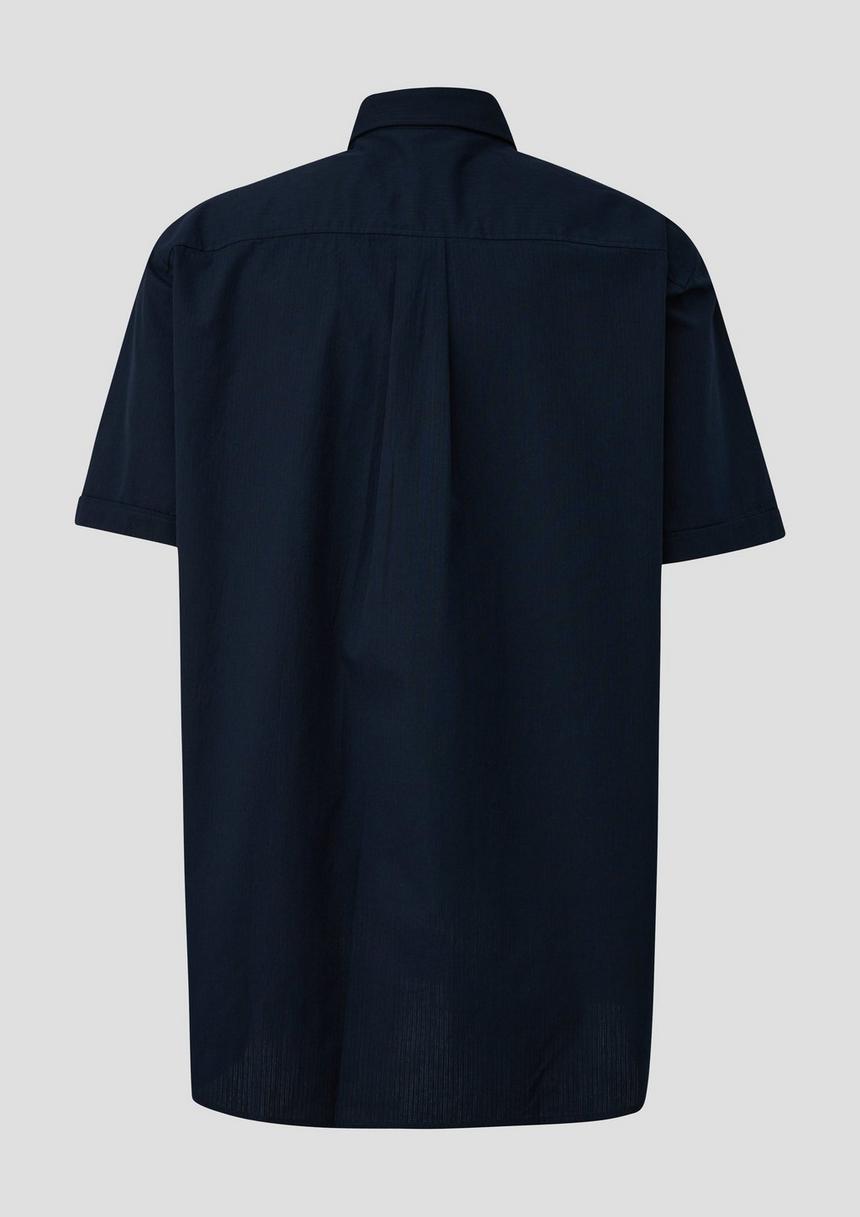 S.Oliver Kurzarmhemd Mit Button-Down-Kragen