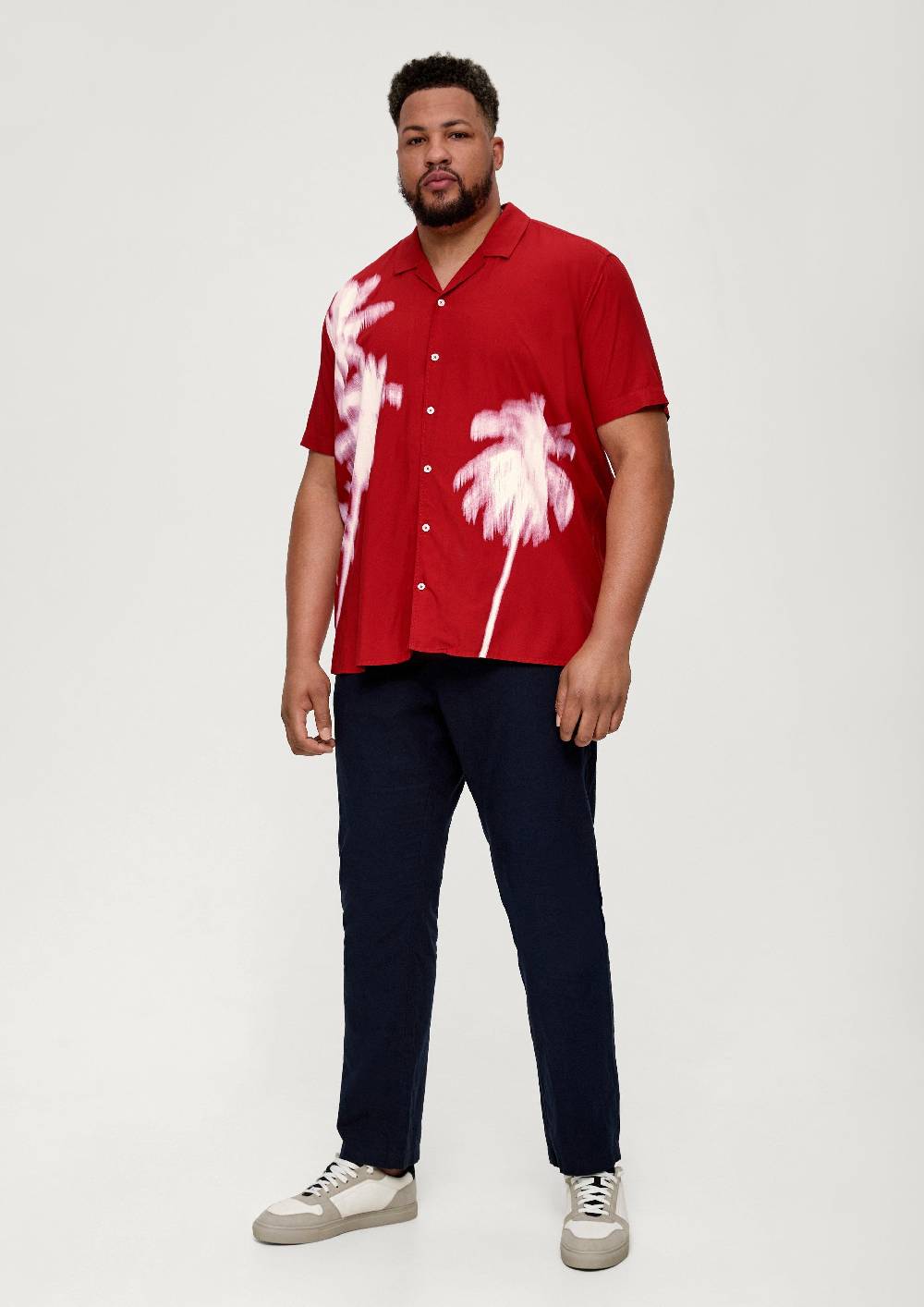 S.Oliver Kurzärmliges Hemd Mit Frontprint