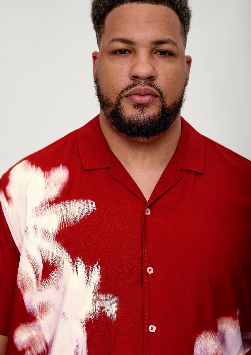 S.Oliver Kurzärmliges Hemd Mit Frontprint