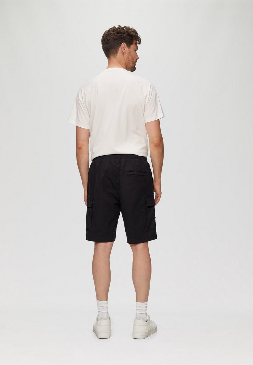 S.Oliver Kurze Web-Jogger Mit Cargo-Taschen