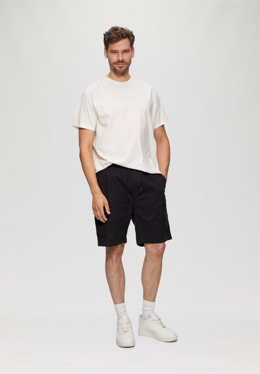 S.Oliver Kurze Web-Jogger mit Cargo-Taschen