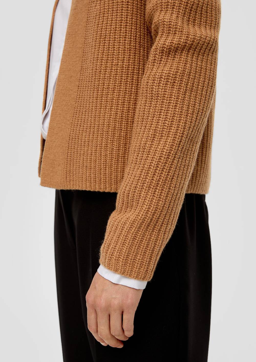 S.Oliver Kurzer Cardigan Aus Wollmix