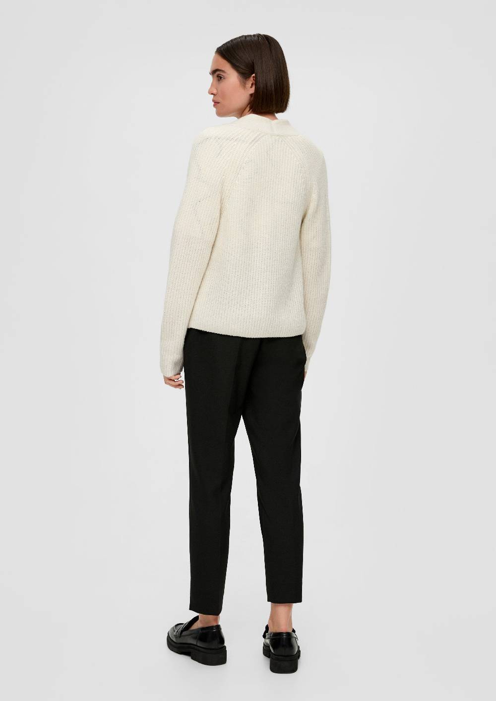 S.Oliver Kurzer Cardigan Aus Wollmix