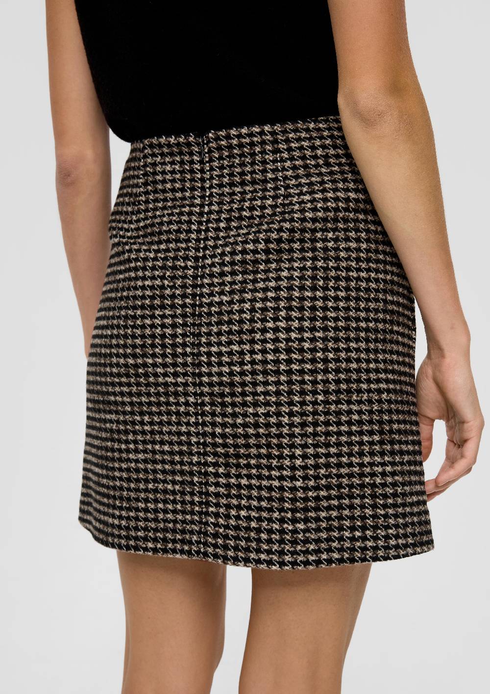 S.Oliver Kurzer Rock Aus Wollmix