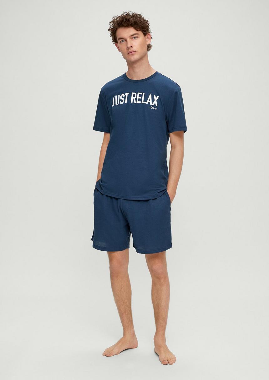 S.Oliver Kurzes Pyjama-Shirt
