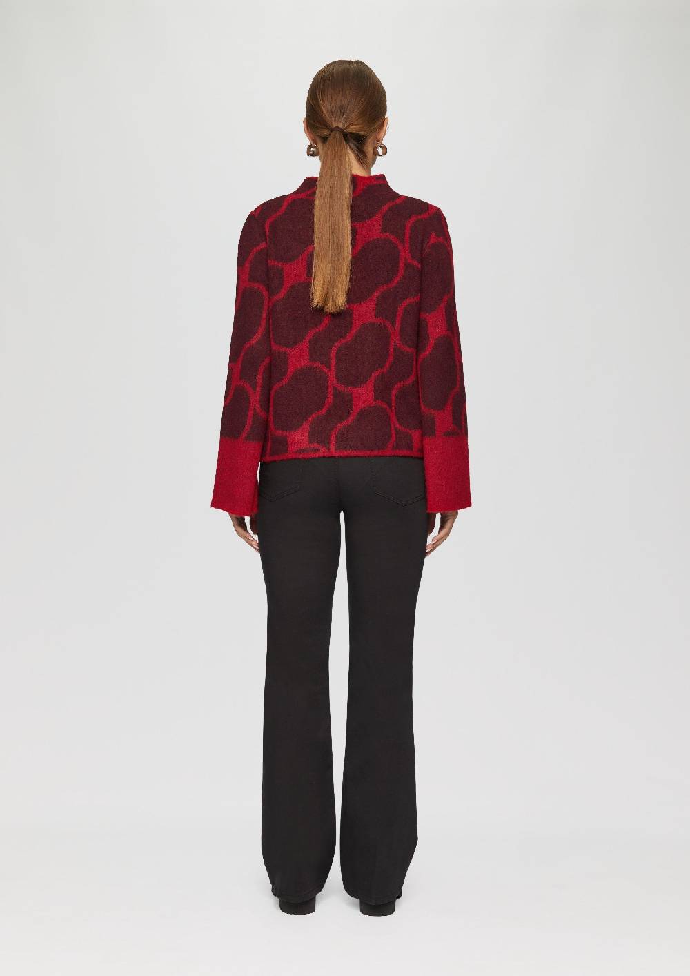 S.Oliver Kuscheliger Pullover Mit Jacquard-Muster