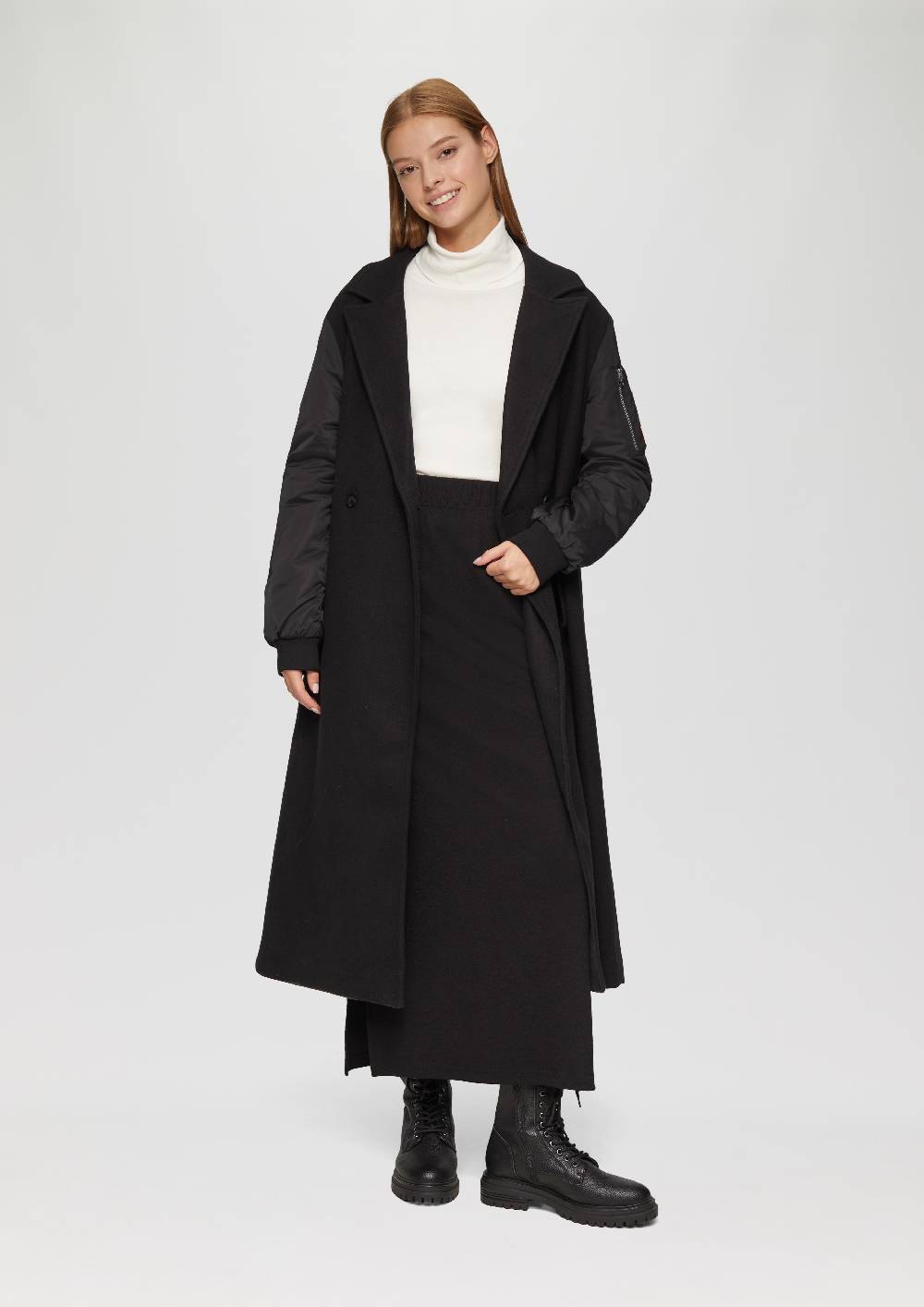 S.Oliver Langarmshirt Mit Rollkragen