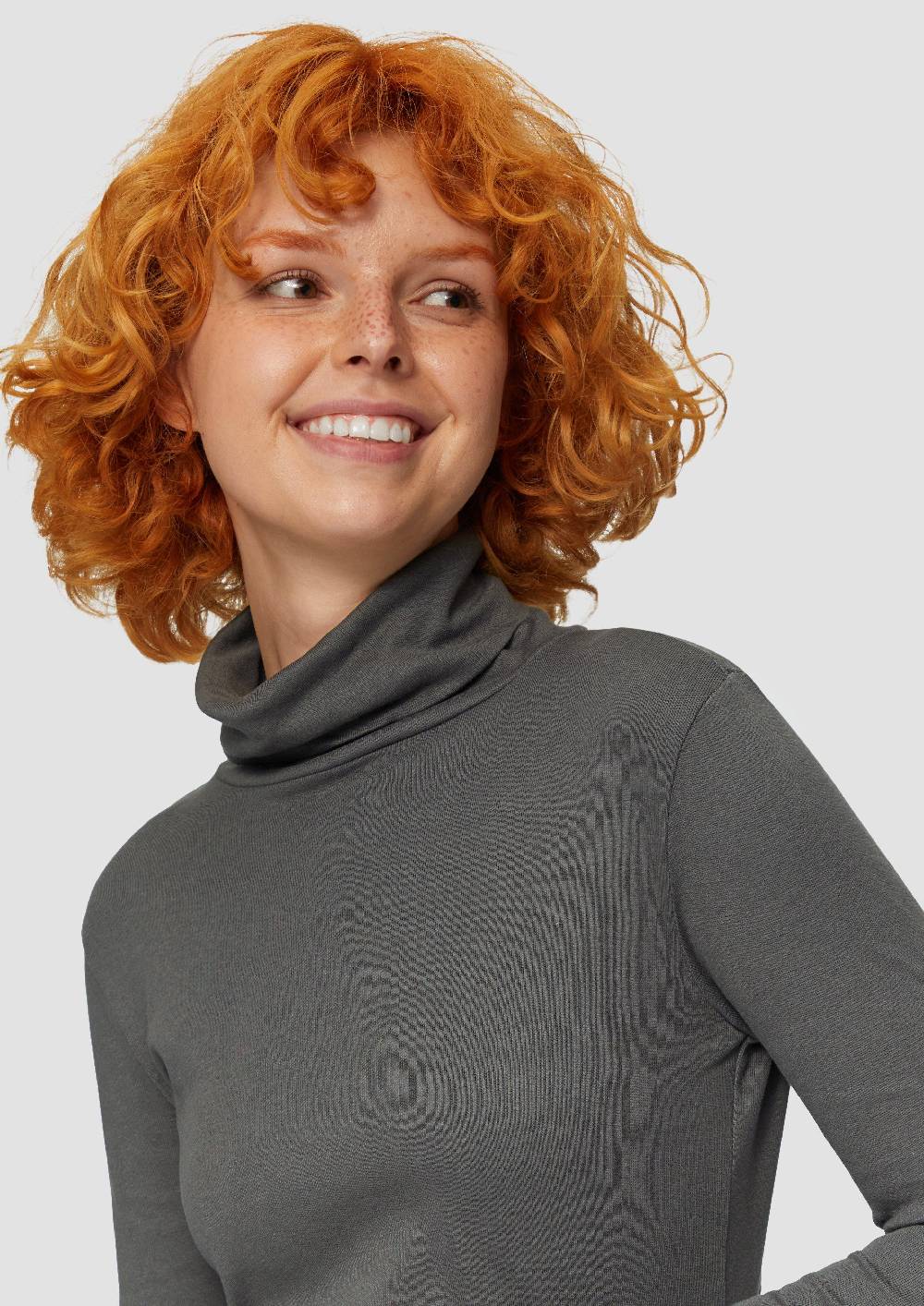 S.Oliver Langarmshirt Mit Rollkragen