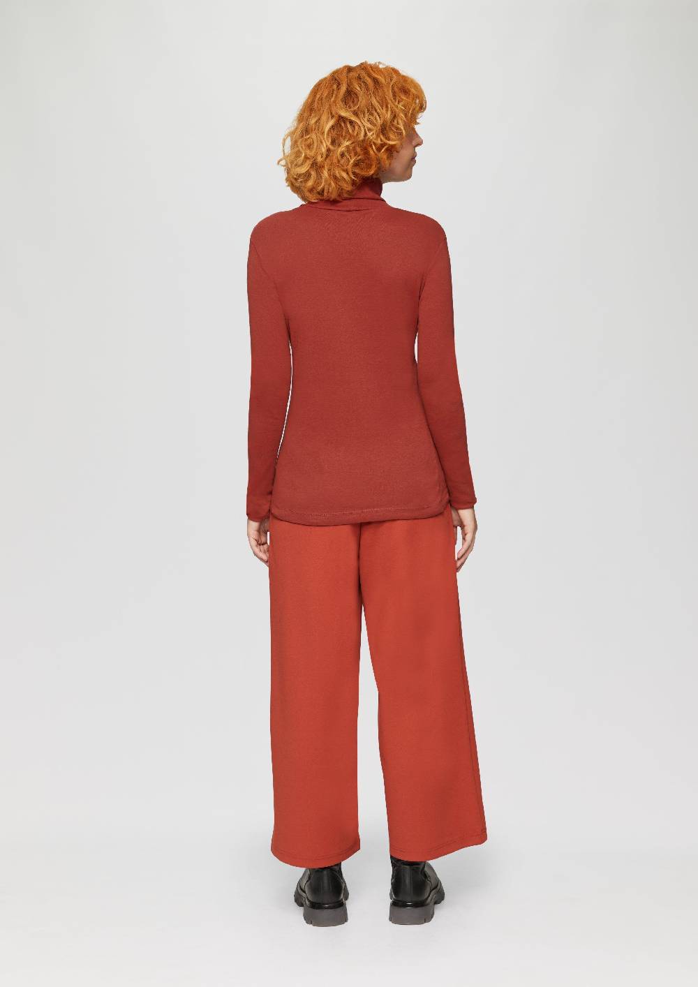 S.Oliver Langarmshirt Mit Rollkragen