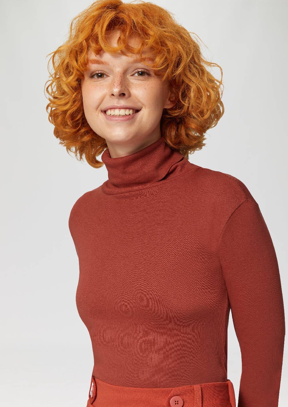 S.Oliver Langarmshirt Mit Rollkragen