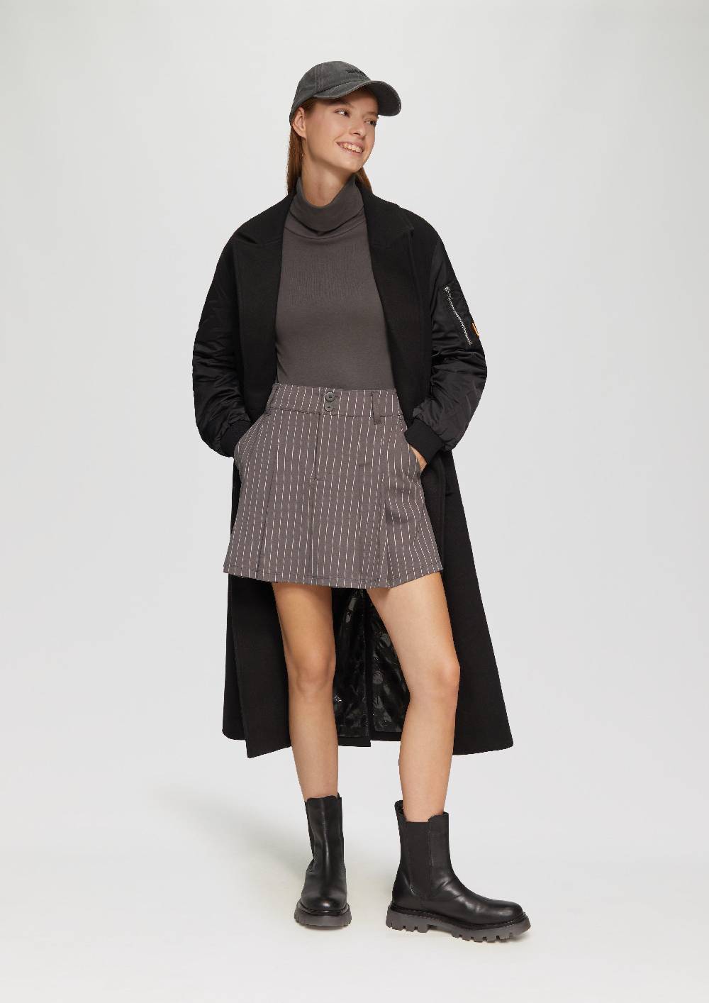 S.Oliver Langarmshirt Mit Rollkragen
