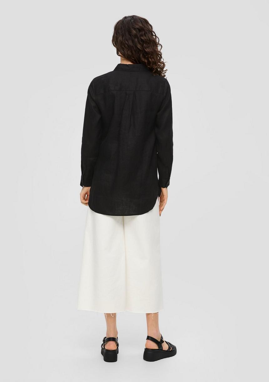S.Oliver Lange Bluse Aus Leinen