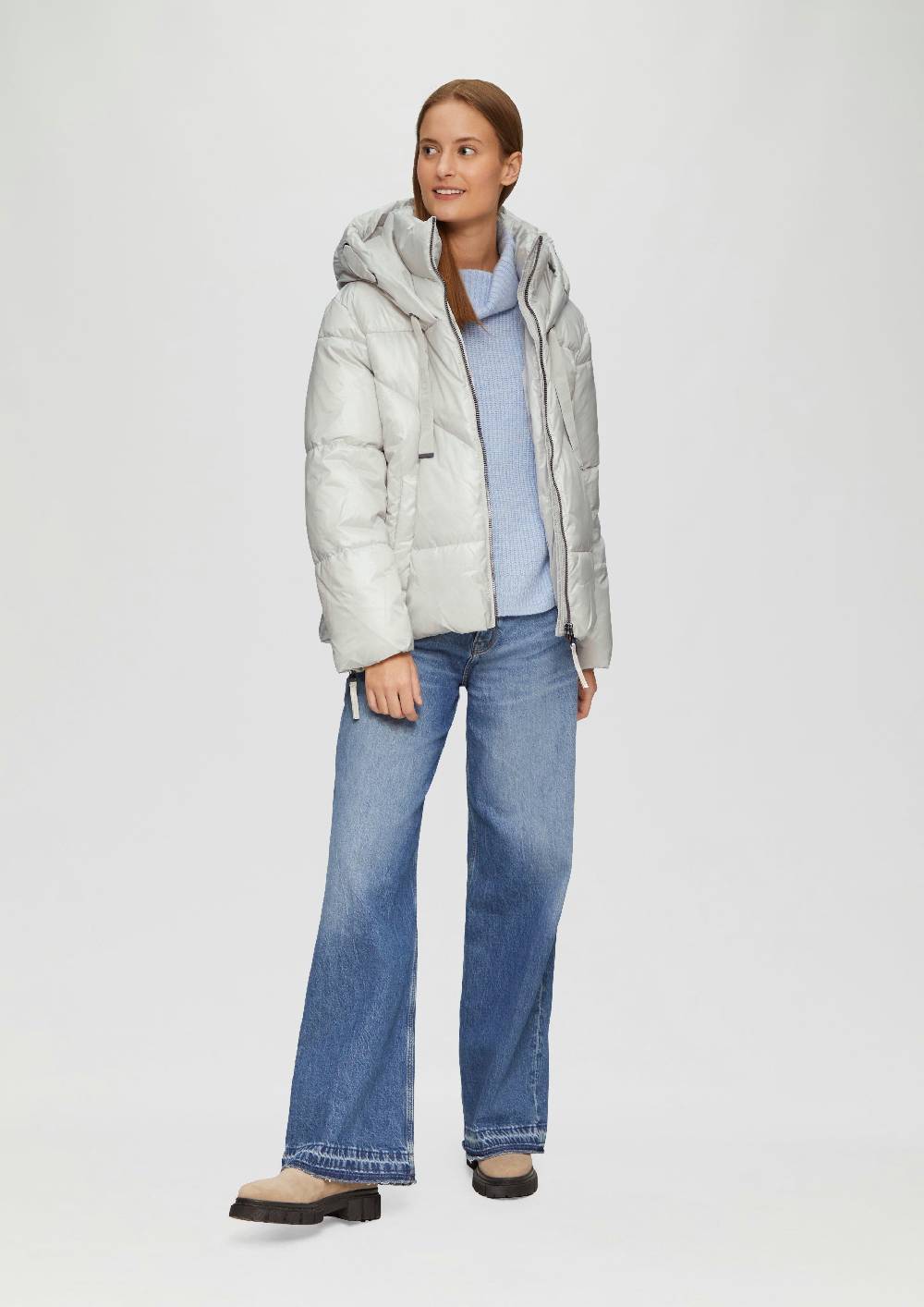 S.Oliver Lässige Pufferjacke Mit Steppdetails