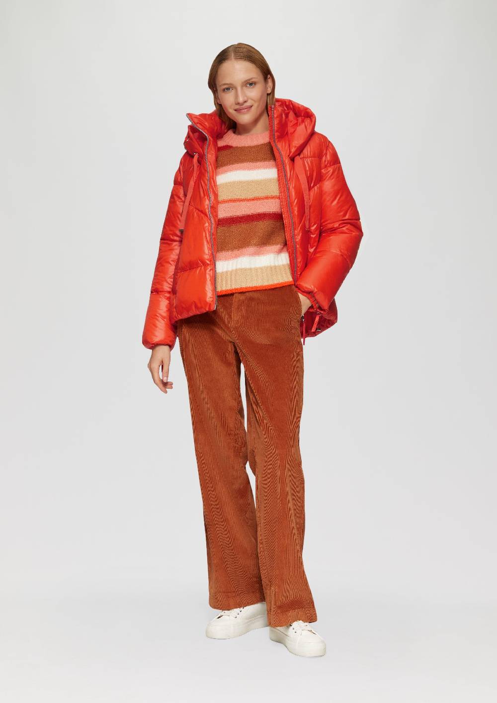 S.Oliver Lässige Pufferjacke Mit Steppdetails