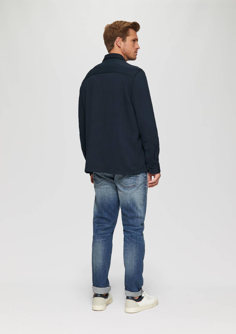 S.Oliver Lässiges Overshirt Aus Sweat