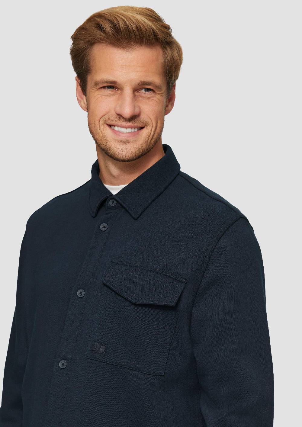 S.Oliver Lässiges Overshirt Aus Sweat