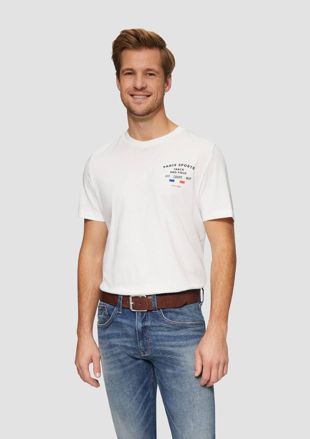 S.Oliver Ledergürtel Mit Dornschließe