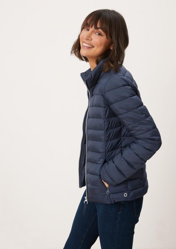 S.Oliver Leichte Jacke mit Steppung und Stehkragen