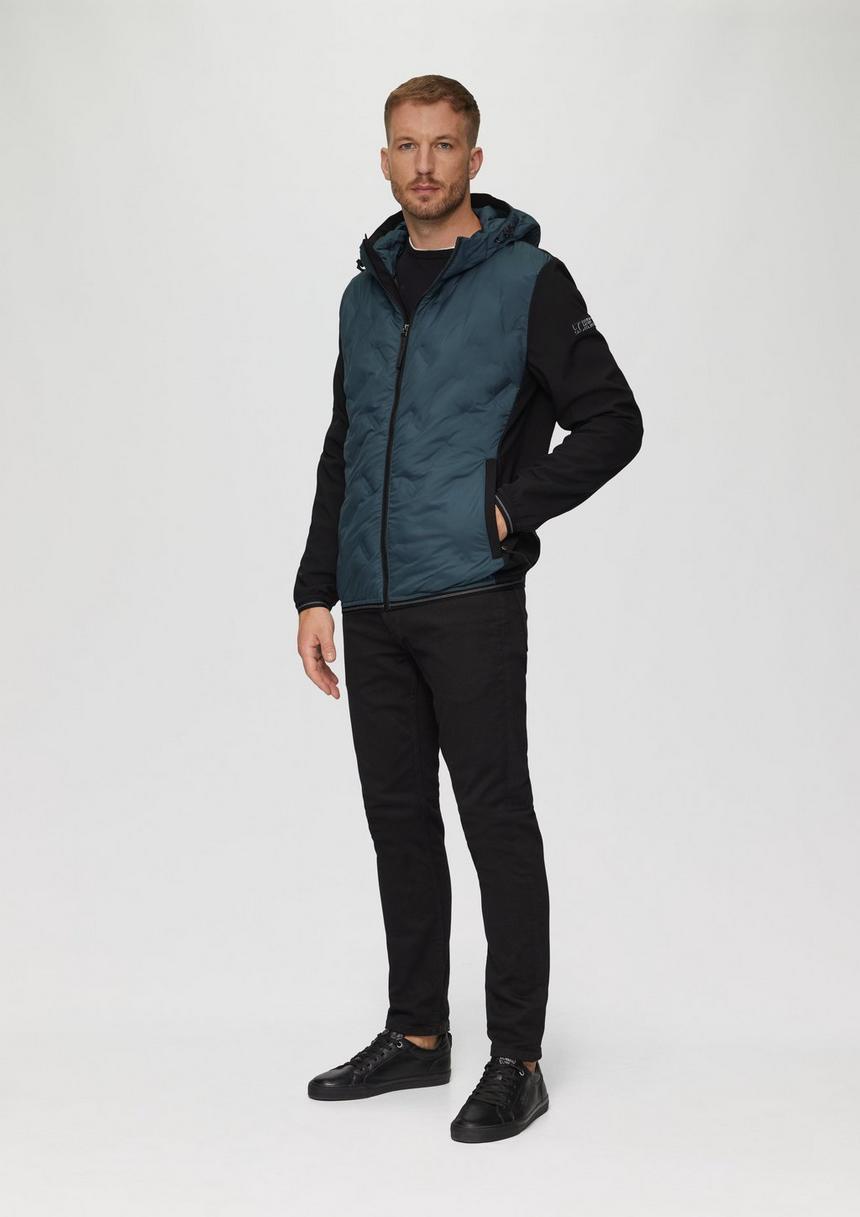 S.Oliver Leichte Steppjacke Im Fabricmix