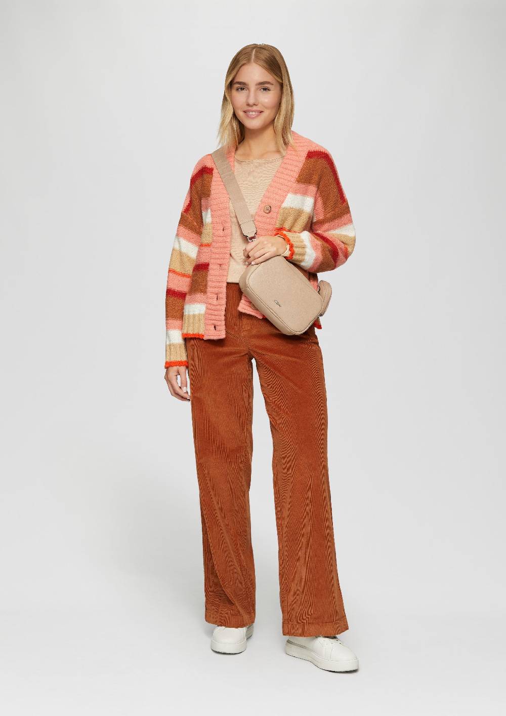 S.Oliver Leichter Feinstrickpullover Mit Rollkante