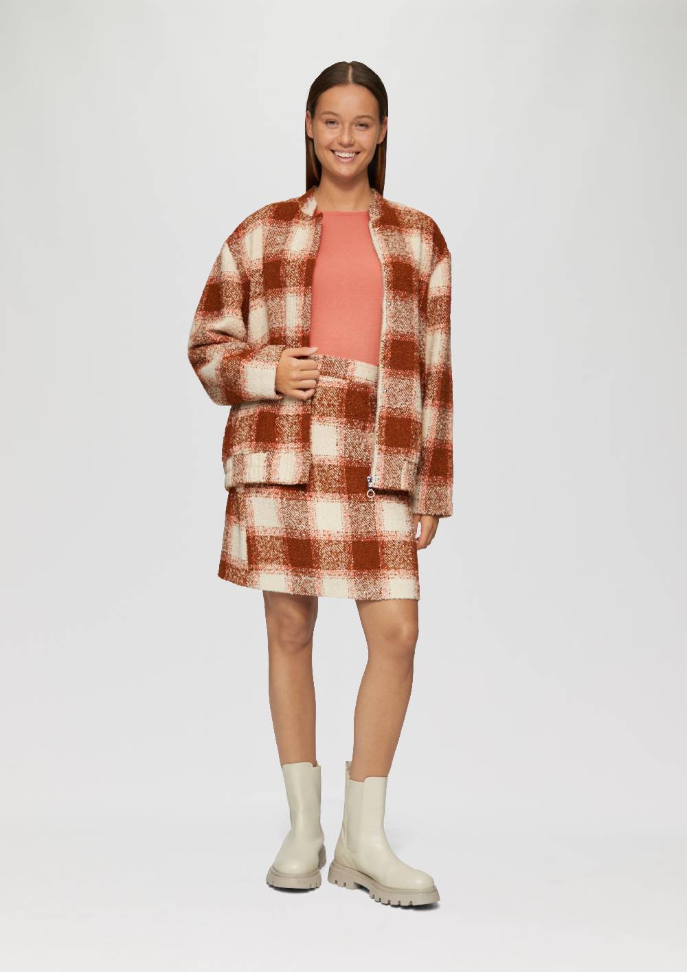 S.Oliver Leichter Feinstrickpullover Mit Rollkante