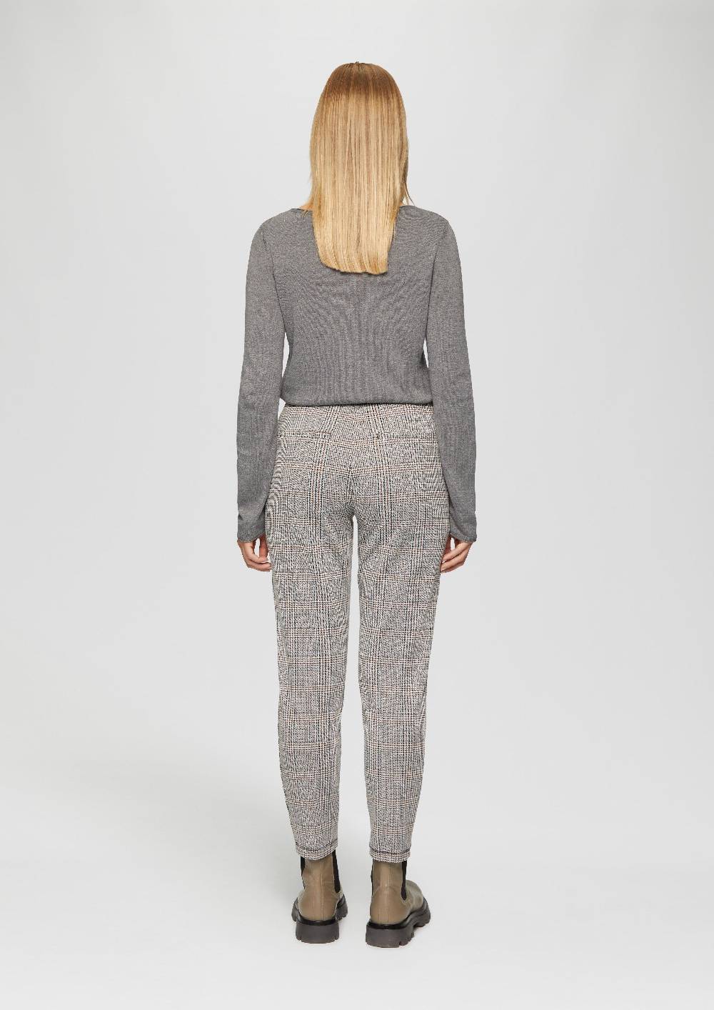 S.Oliver Leichter Feinstrickpullover Mit Rollkante