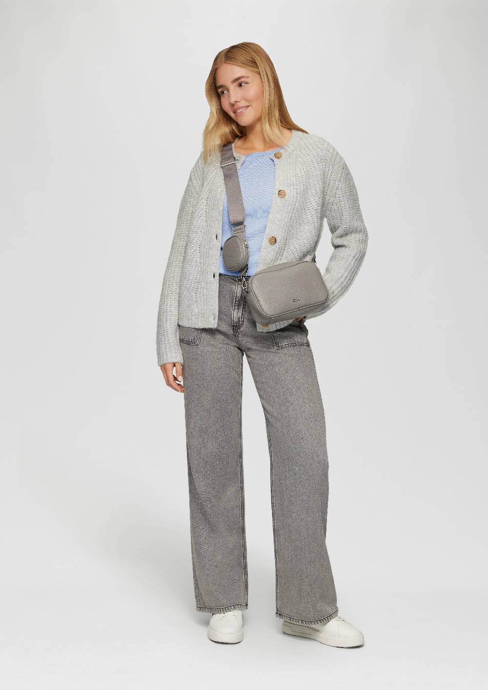 S.Oliver Leichter Feinstrickpullover Mit Rollkante