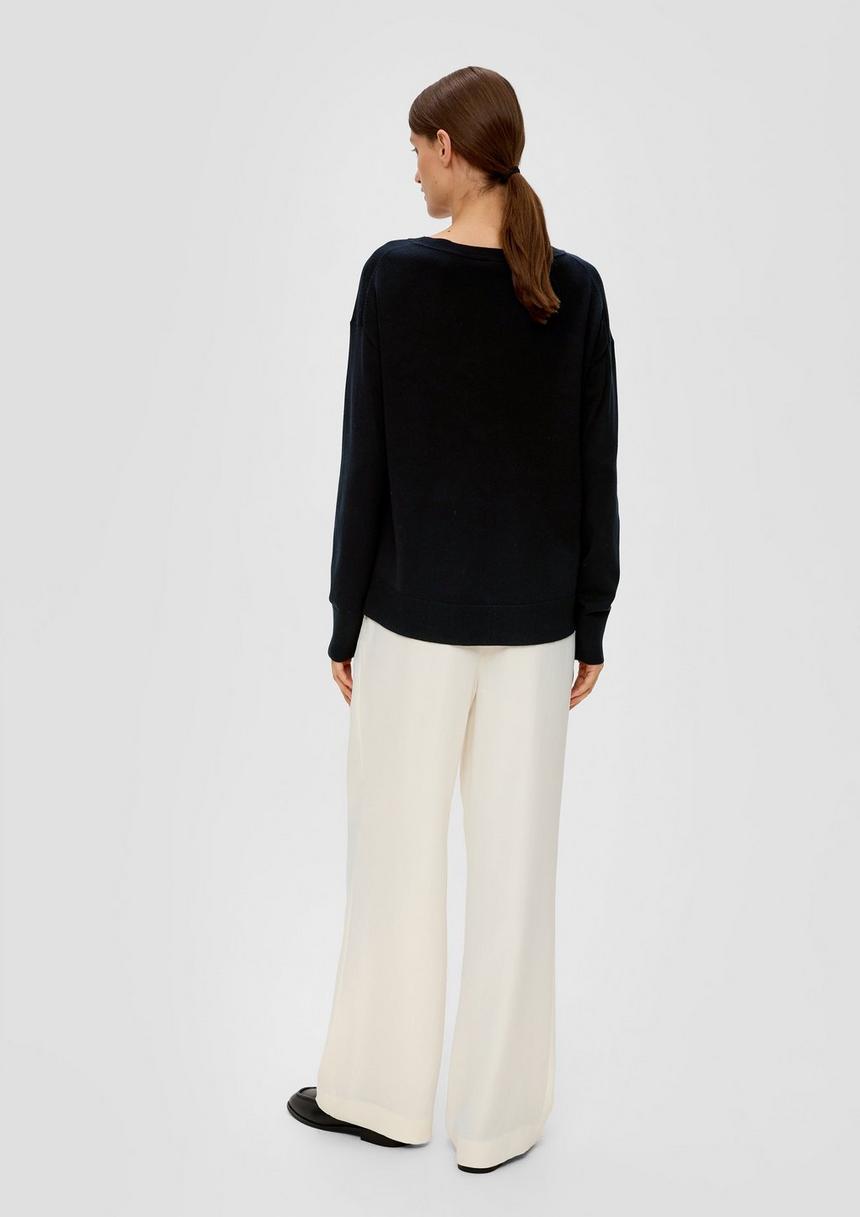 S.Oliver Leichter Pullover Aus Viskosemix