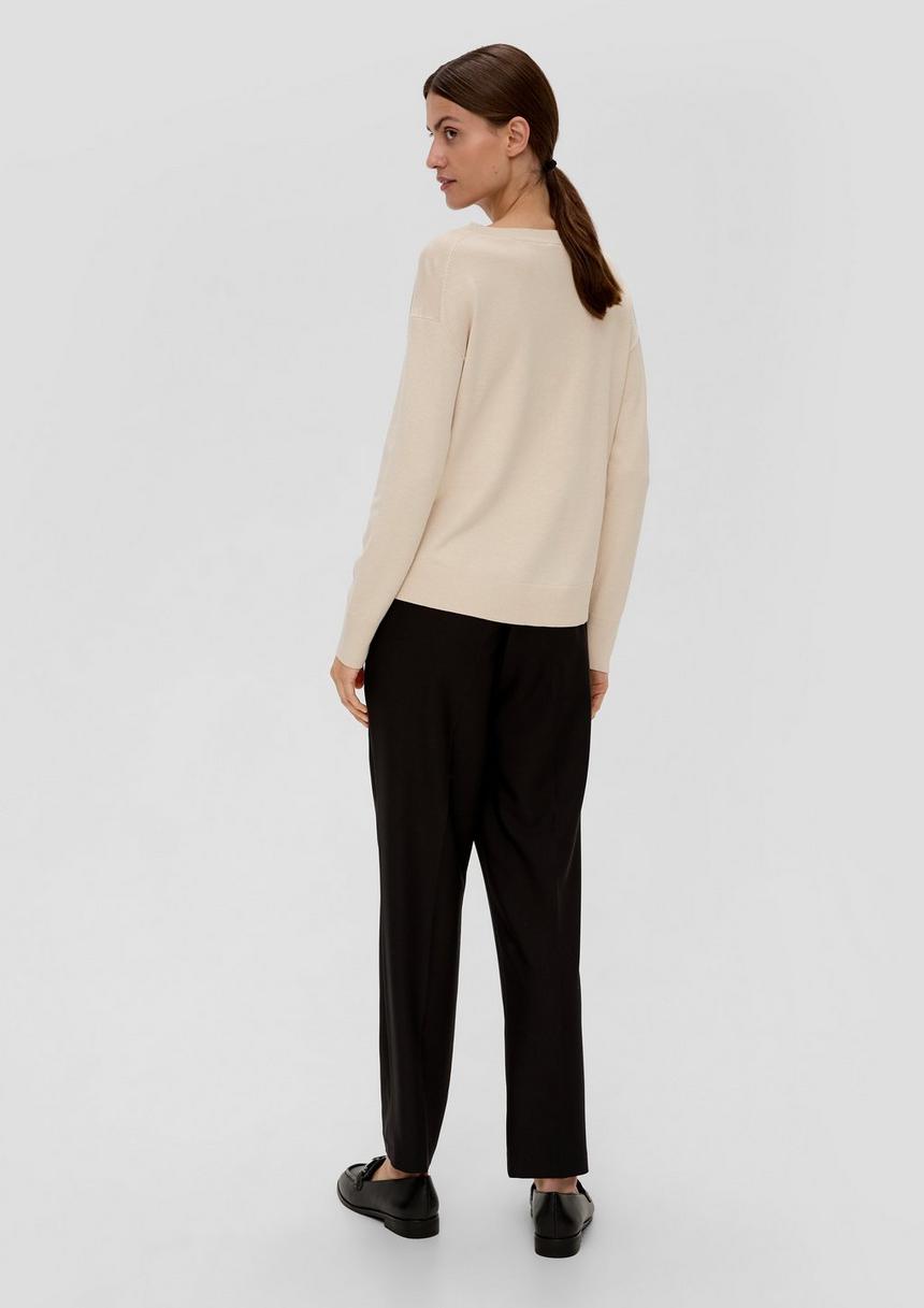 S.Oliver Leichter Pullover Aus Viskosemix