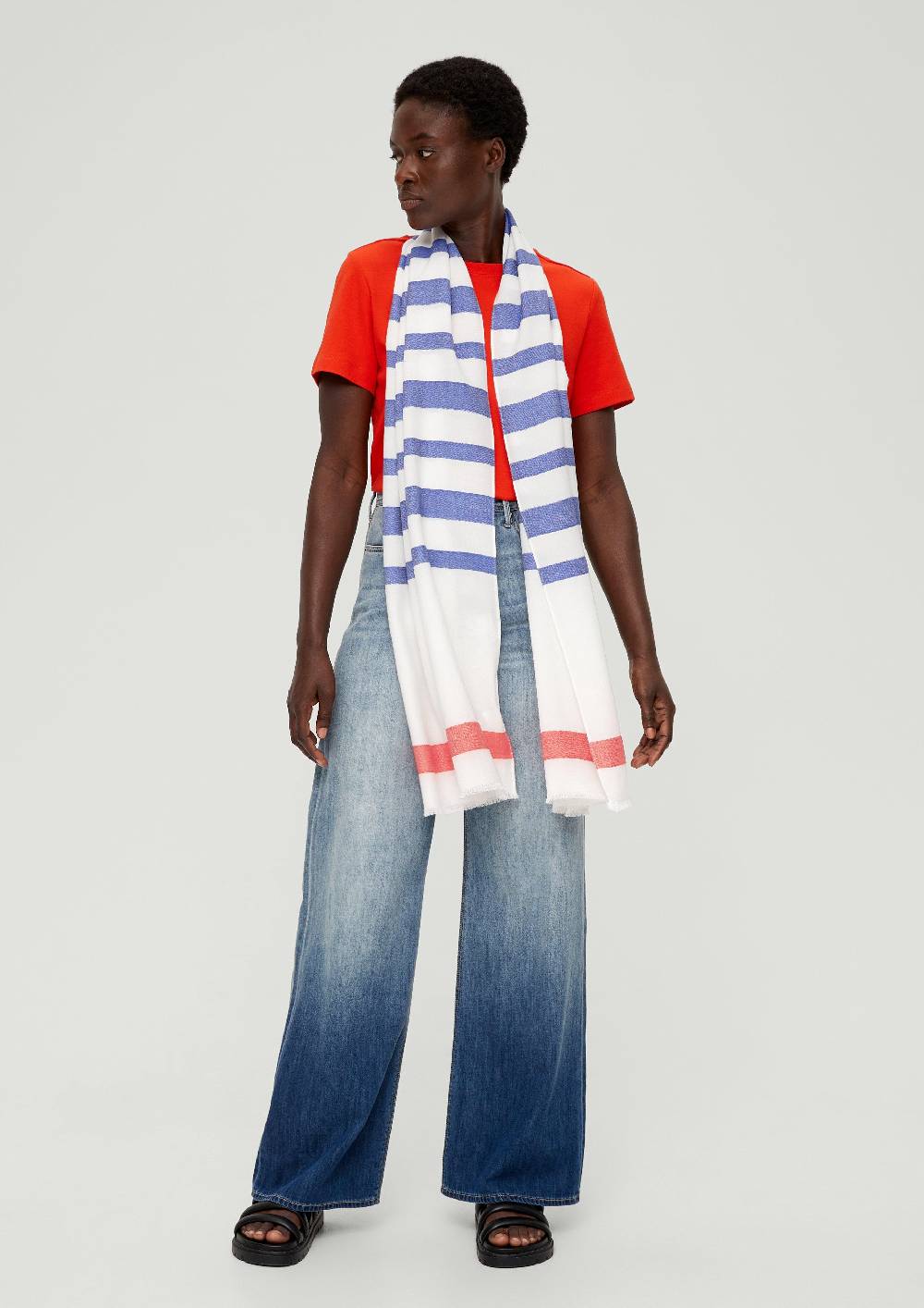 S.Oliver Leichter Schal Aus Viskose