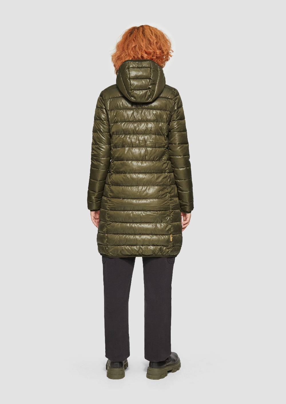S.Oliver Leichter Steppmantel Mit Kapuze