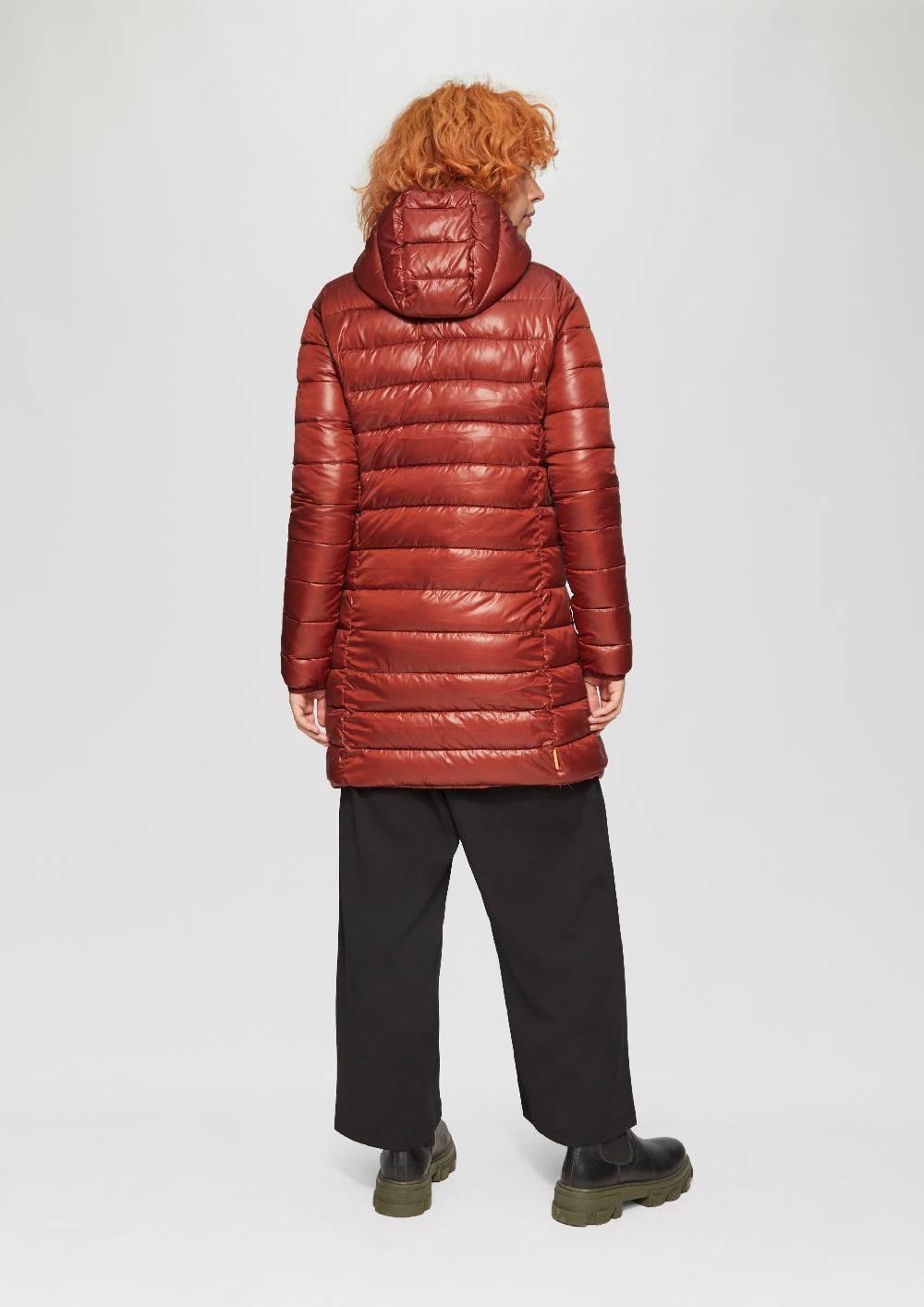 S.Oliver Leichter Steppmantel Mit Kapuze