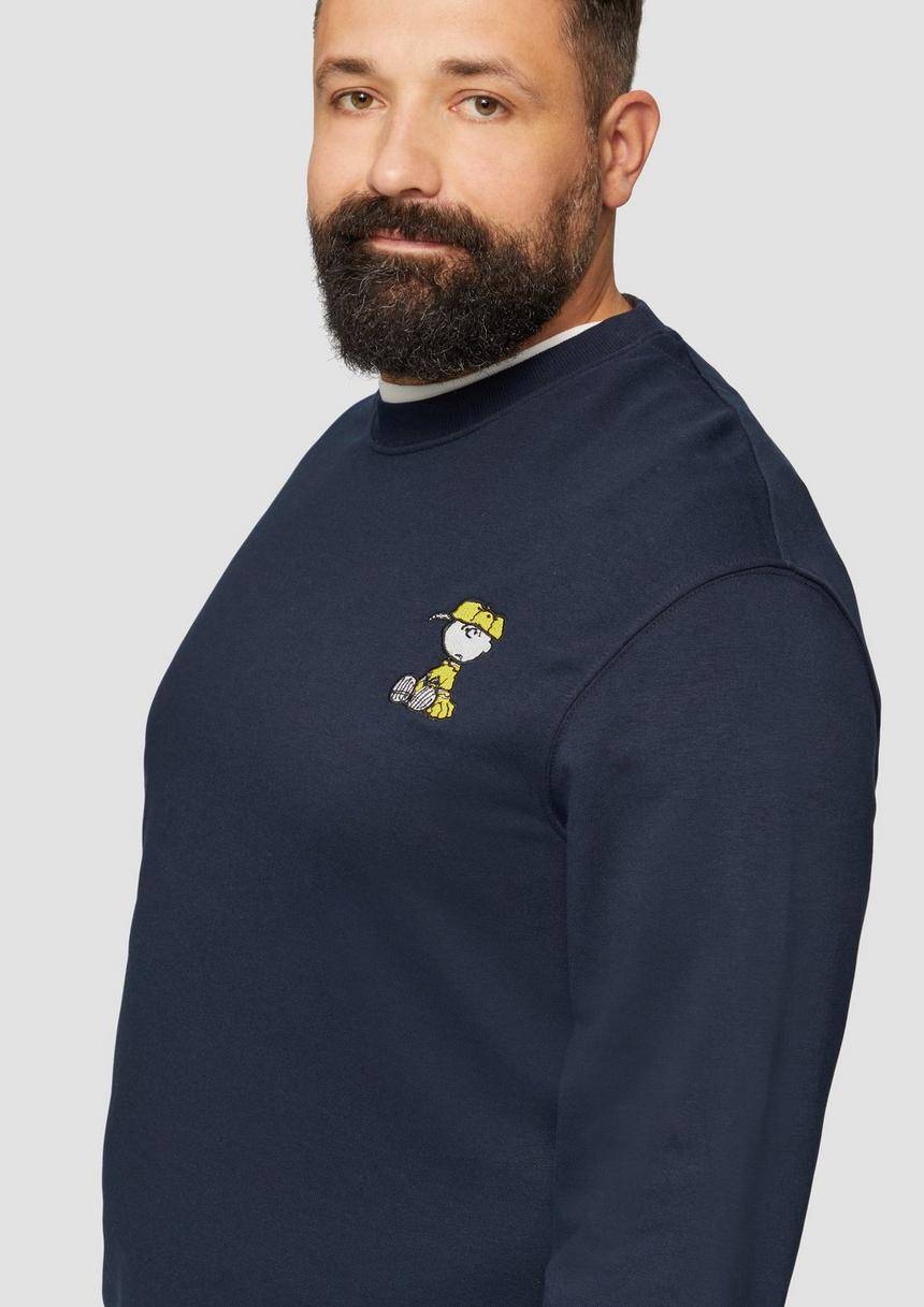 S.Oliver Leichtes Sweatshirt Mit Peanuts®-Motiv