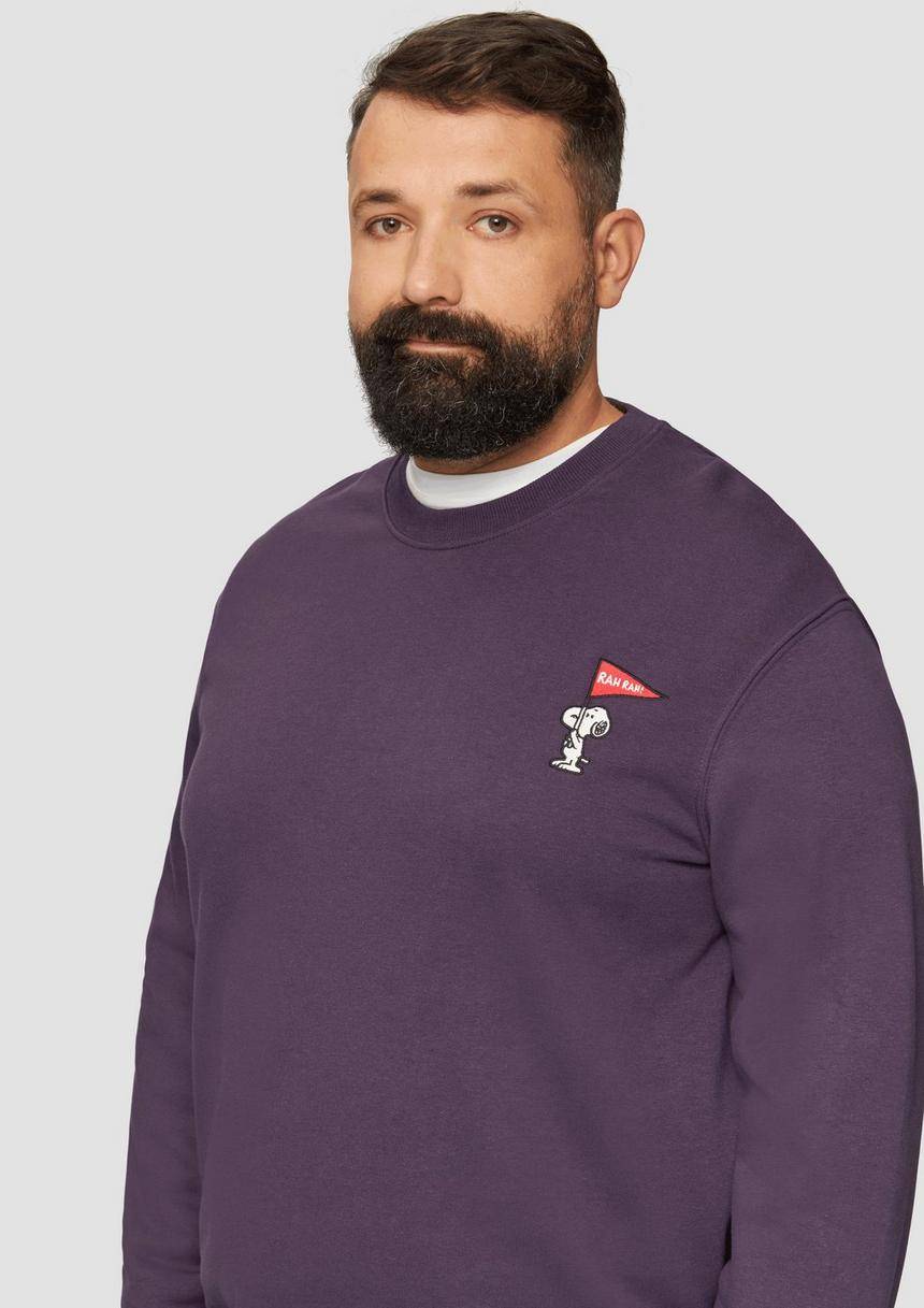 S.Oliver Leichtes Sweatshirt Mit Peanuts®-Motiv