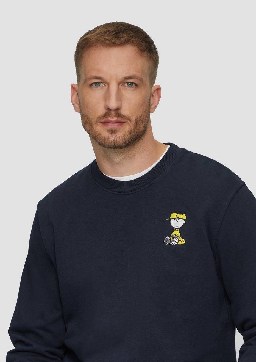 S.Oliver Leichtes Sweatshirt Mit Peanuts®-Motiv
