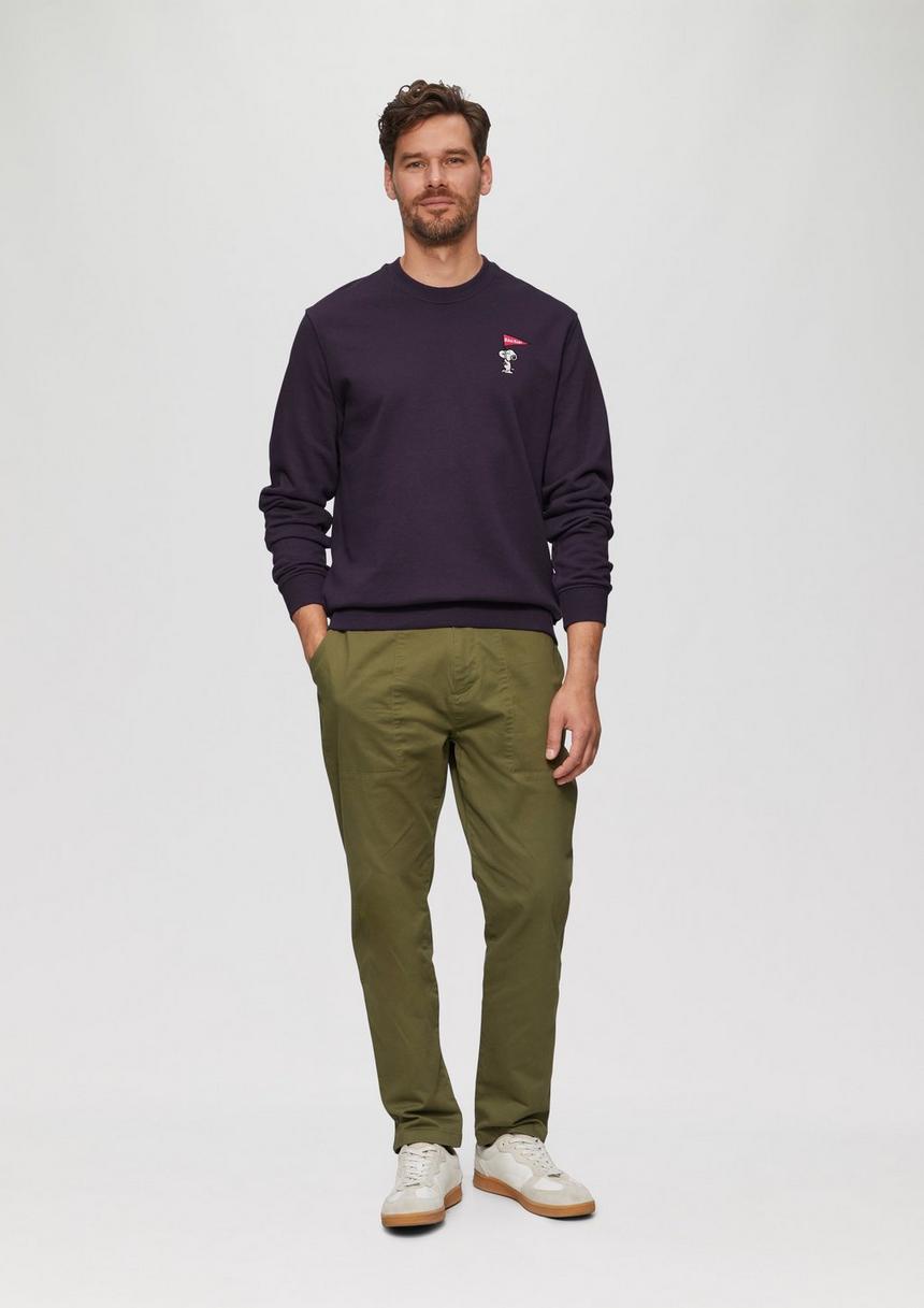 S.Oliver Leichtes Sweatshirt Mit Peanuts®-Motiv