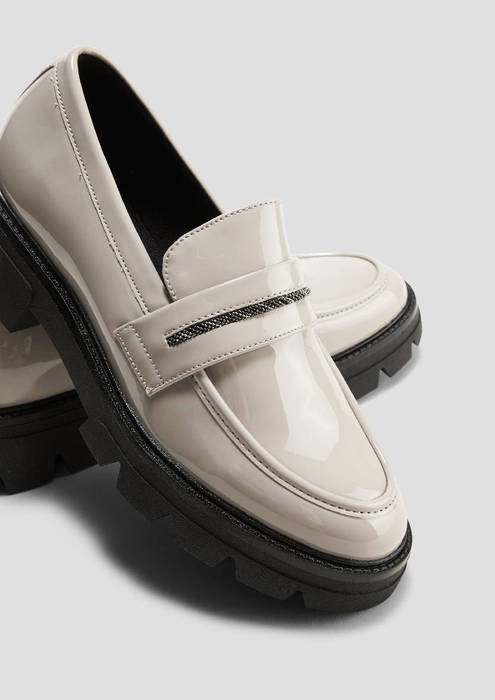 S.Oliver Loafer In Lackleder-Optik