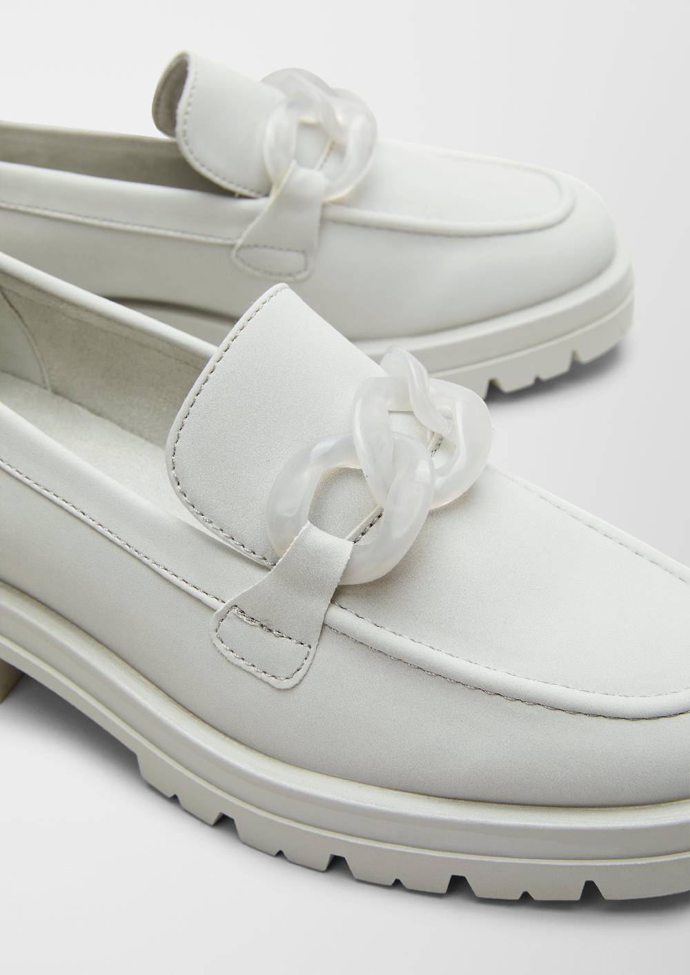 S.Oliver Loafer Mit Ketten-Detail
