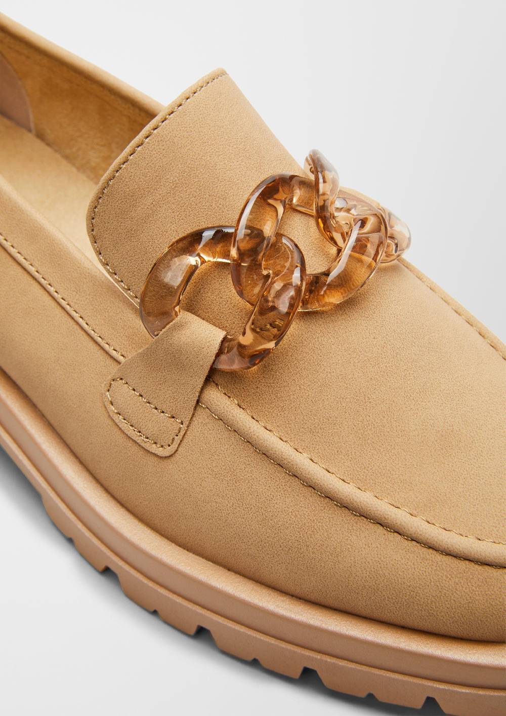 S.Oliver Loafer Mit Ketten-Detail