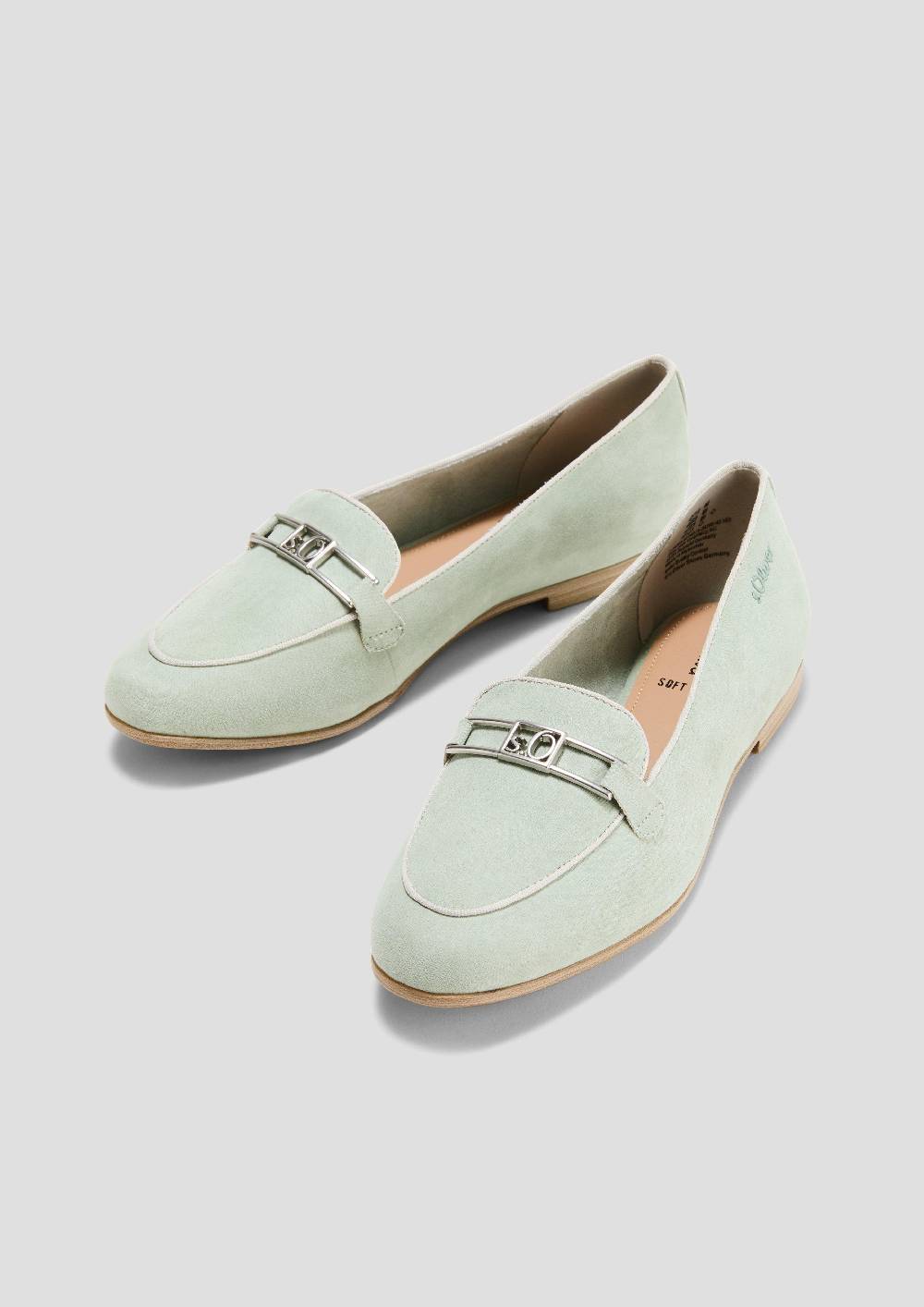 S.Oliver Loafer Mit Schmuck-Detail