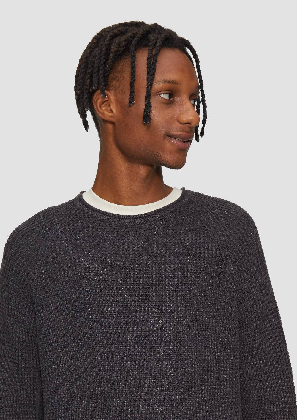 S.Oliver Locker Gestrickter Pullover Mit Waschung