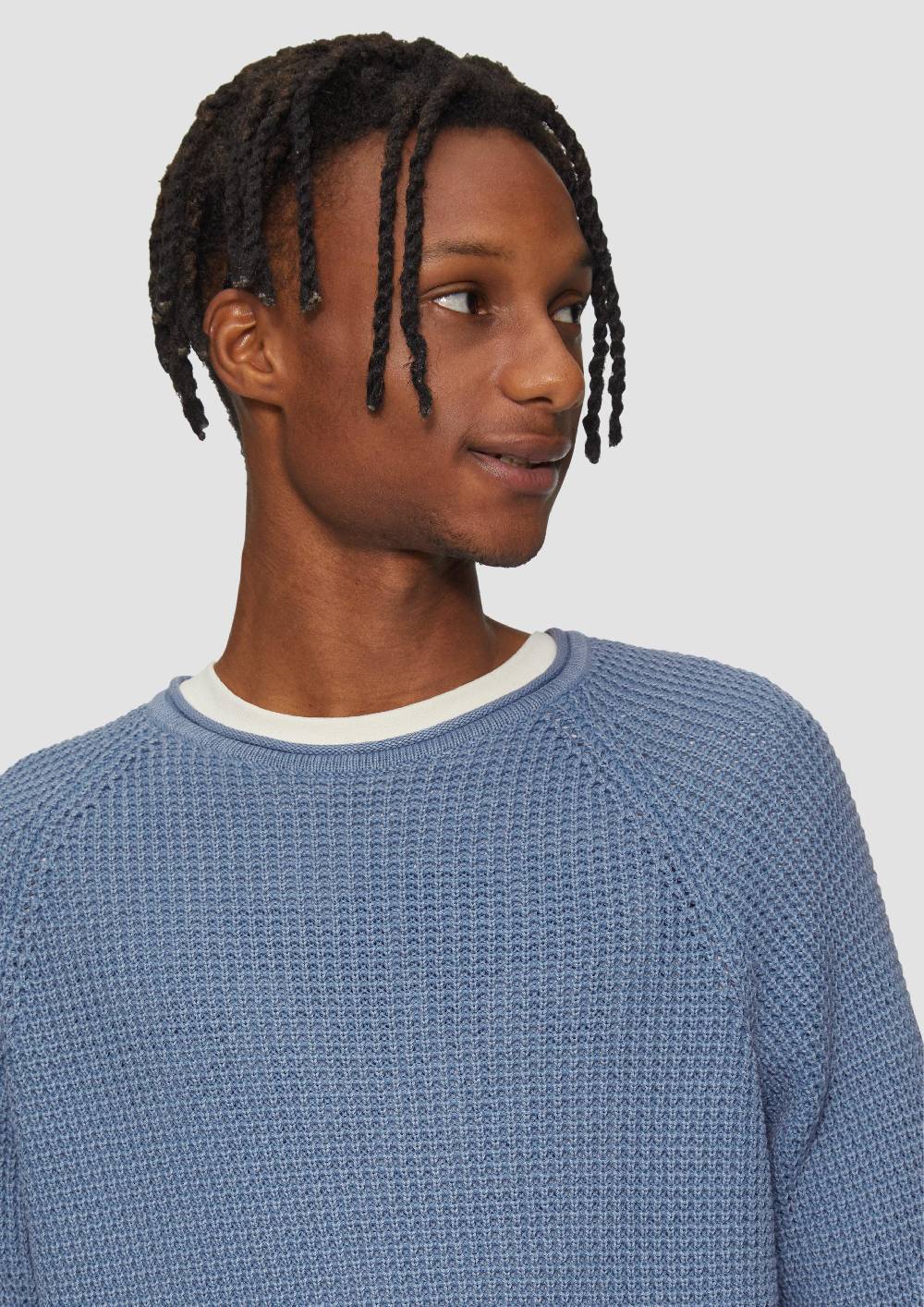 S.Oliver Locker Gestrickter Pullover Mit Waschung