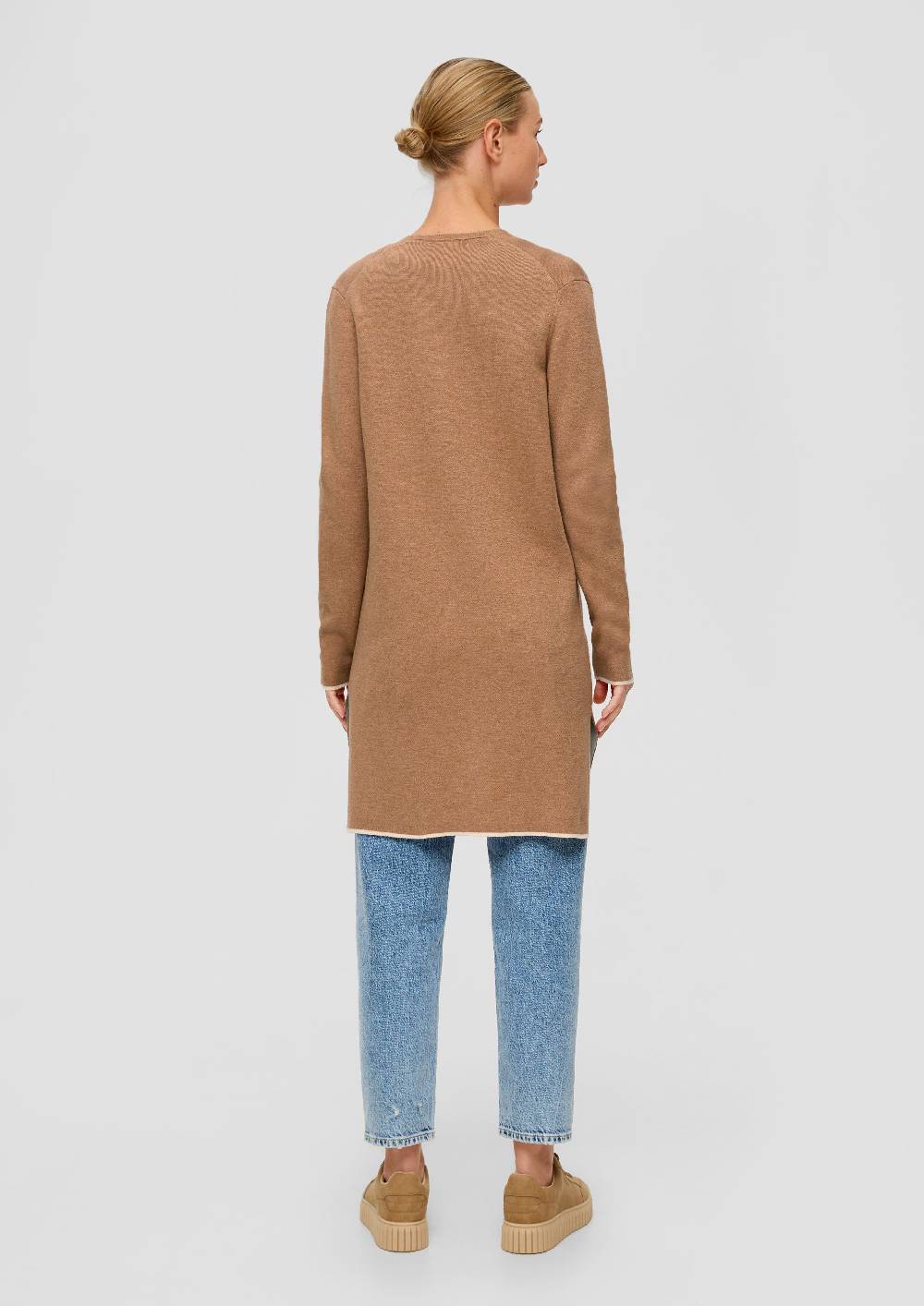 S.Oliver Long-Cardigan In Doubleface-Qualität
