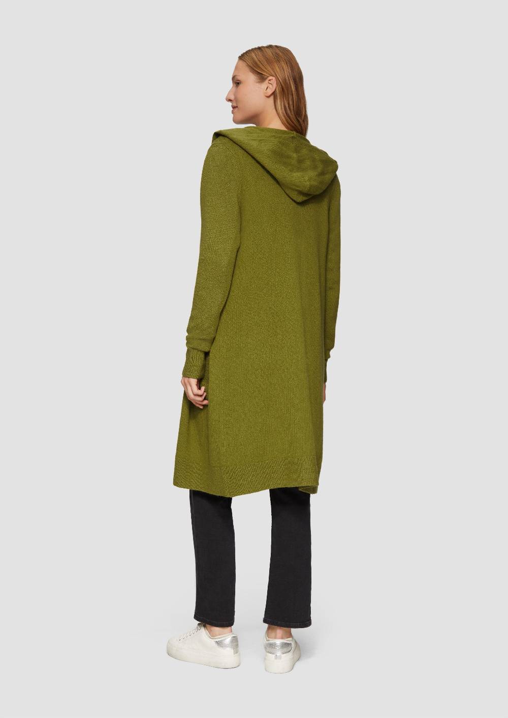 S.Oliver Long-Cardigan Mit Kapuze