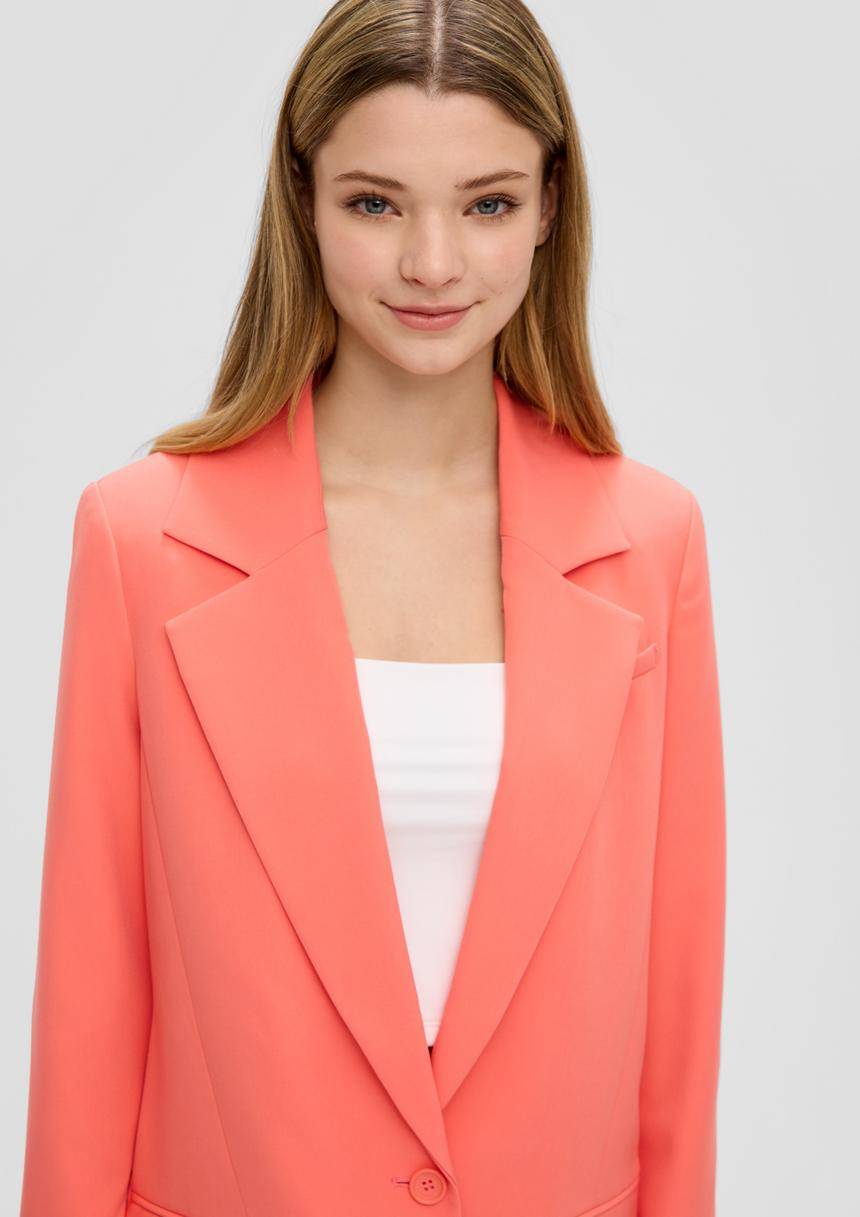 S.Oliver Longblazer Mit Taftfutter