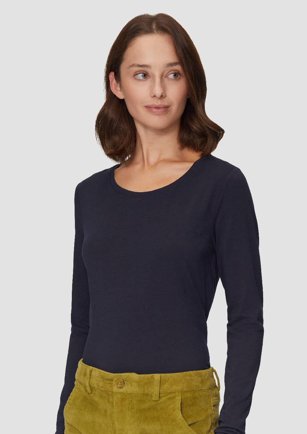 S.Oliver Longsleeve Aus Baumwollstretch