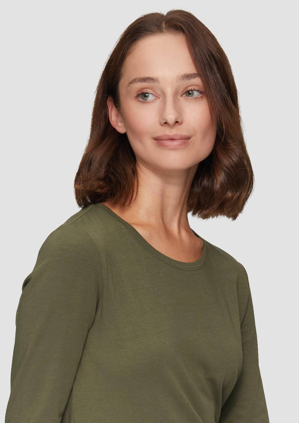 S.Oliver Longsleeve Aus Baumwollstretch