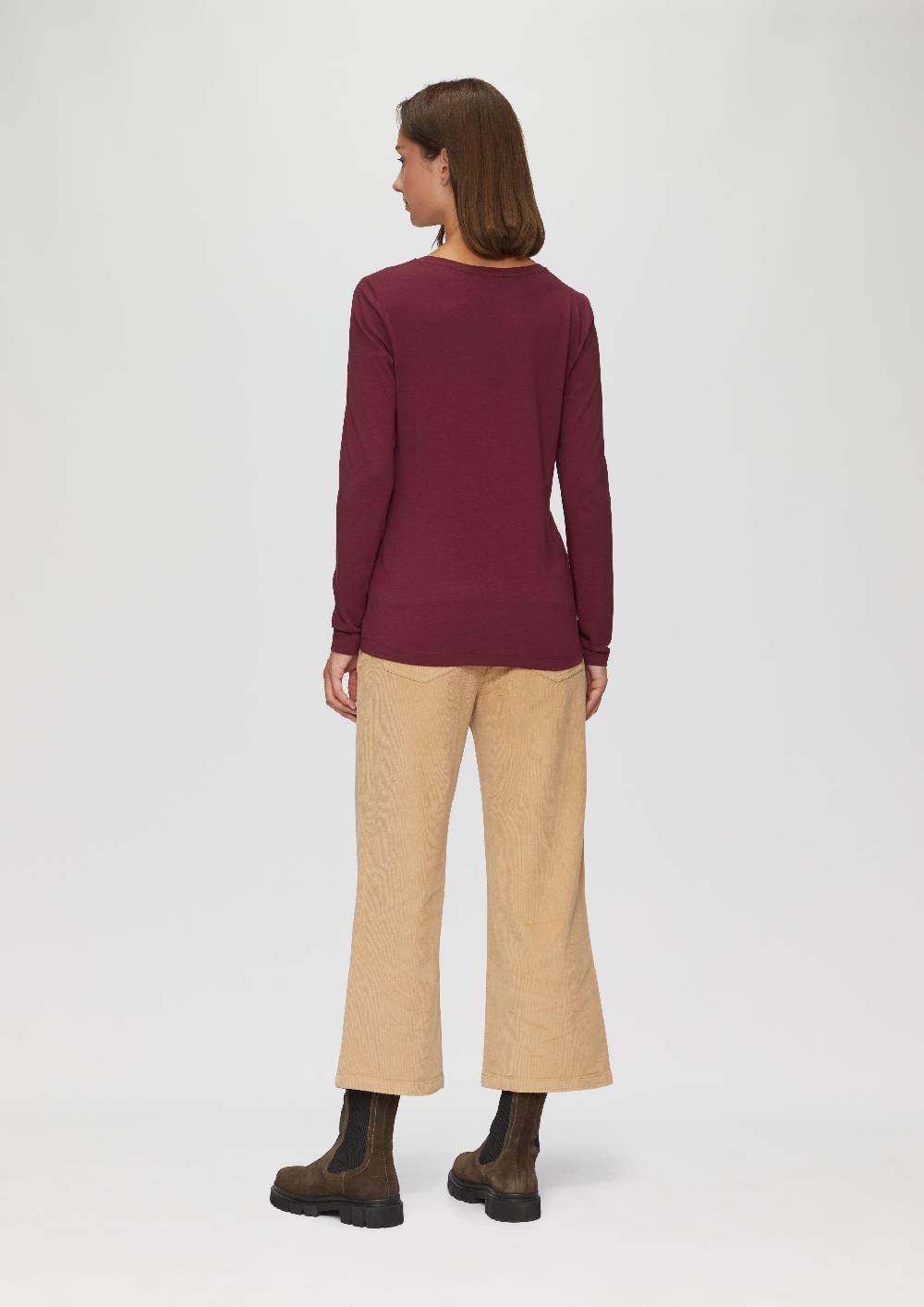 S.Oliver Longsleeve Aus Baumwollstretch